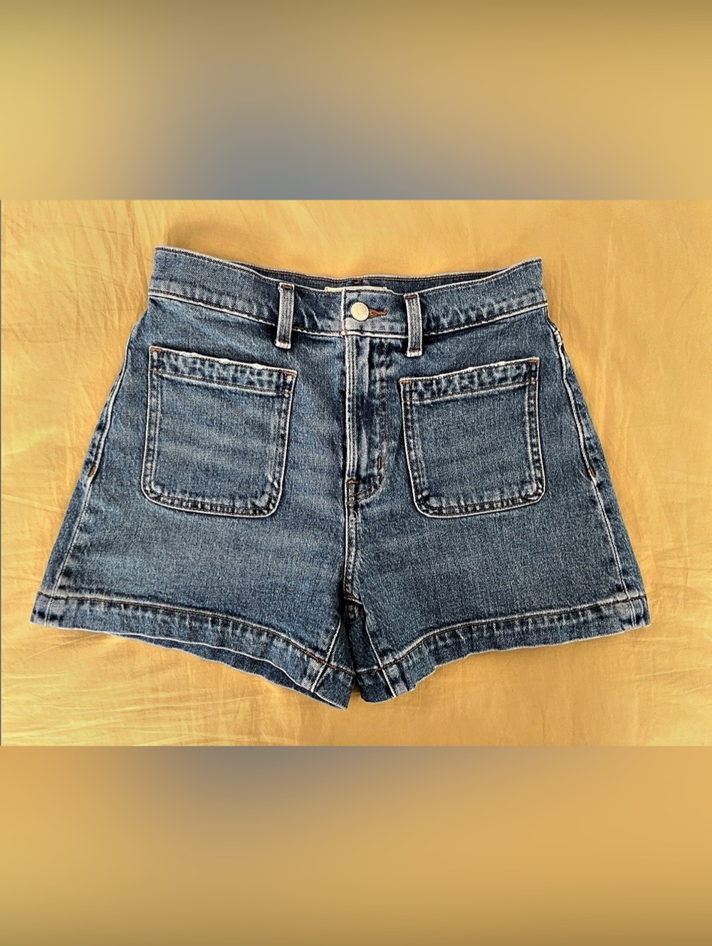Madewell The Denim Emmett Short: Patch Pocket Edition Waist 26